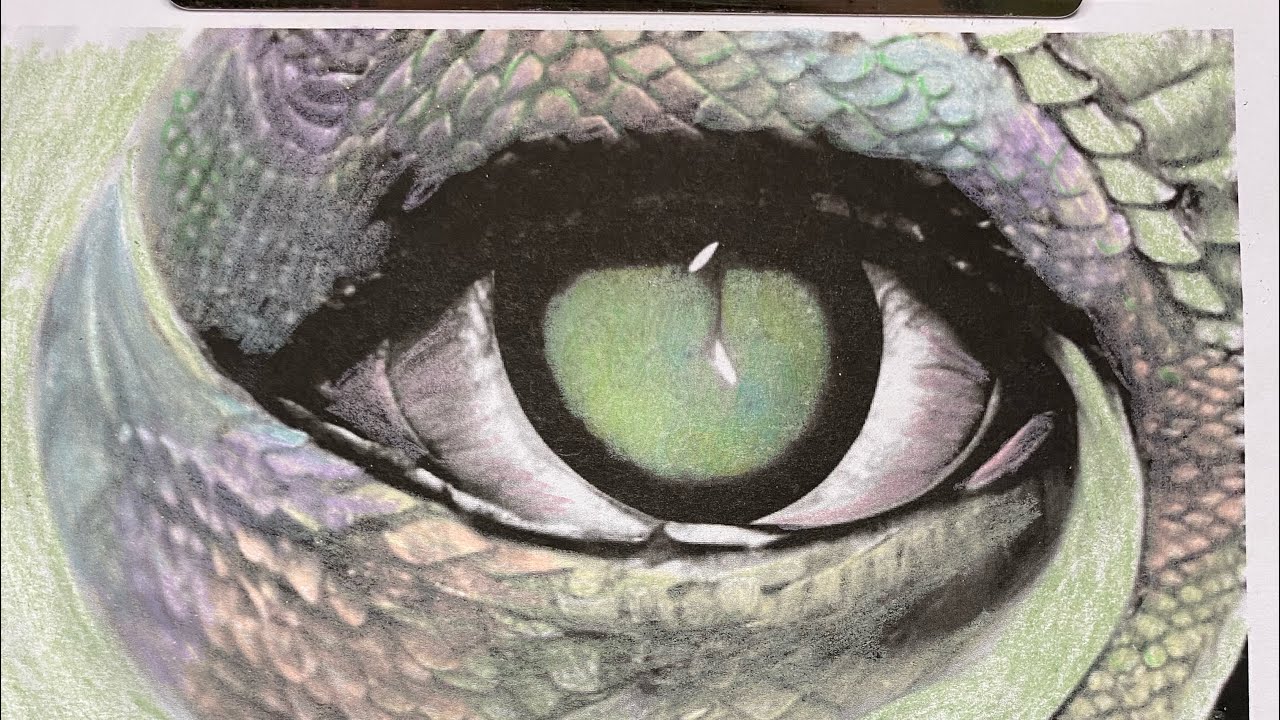 Coloring Iridescent Dragon Scales