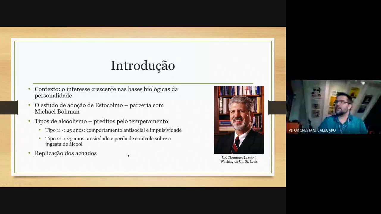 Modelo Psicobiológico de Cloninger (Temperamento e Caráter)