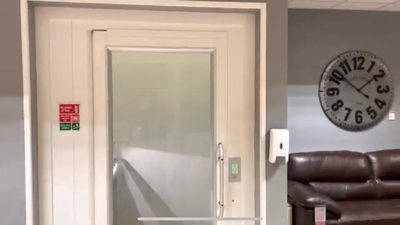 Aritco Swing door Elevator at Oak furniture land, Salisbury