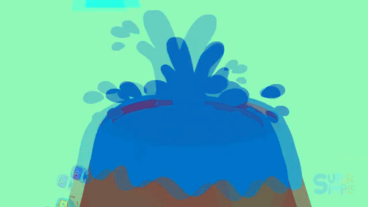 Super Simple Songs Volcano Raspberry Intro Logo (Sponsored by Preview 2 Effects)