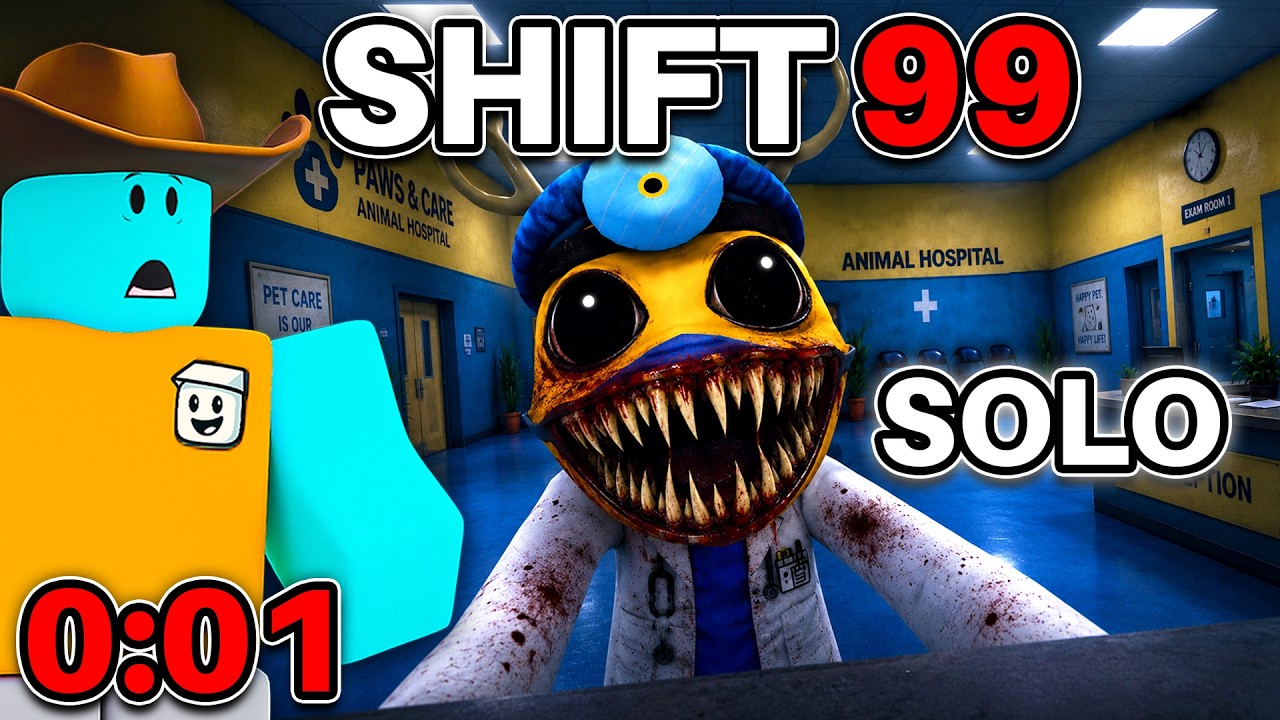 How Fast Can I Survive 100 Shifts in Animal Hospital SOLO? (Anomaly)