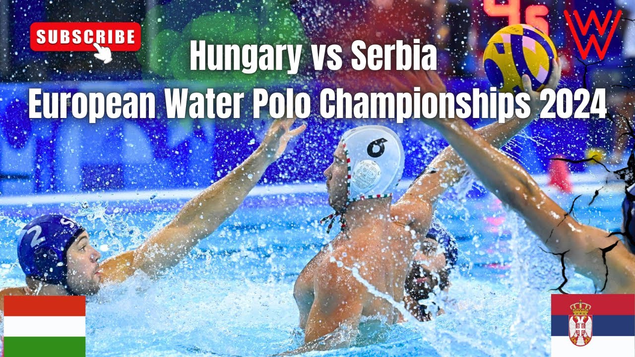 Hungary🇭🇺🆚🇷🇸Serbia | Battle for Glory at European Water Polo Championships 2024😨
