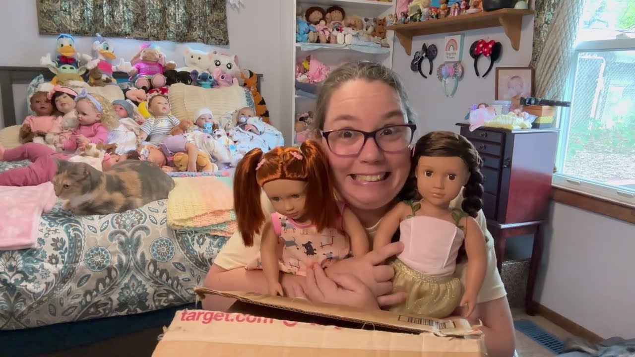 #minidollmonday @OnceUponANursery and a small Target haul / featuring my Our Generation dolls