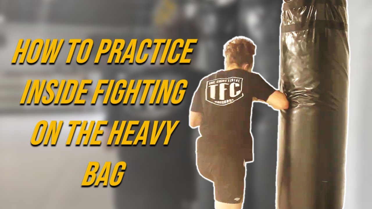 How To Practice Inside Fighting On The Heavy Bag | The Fight Centre