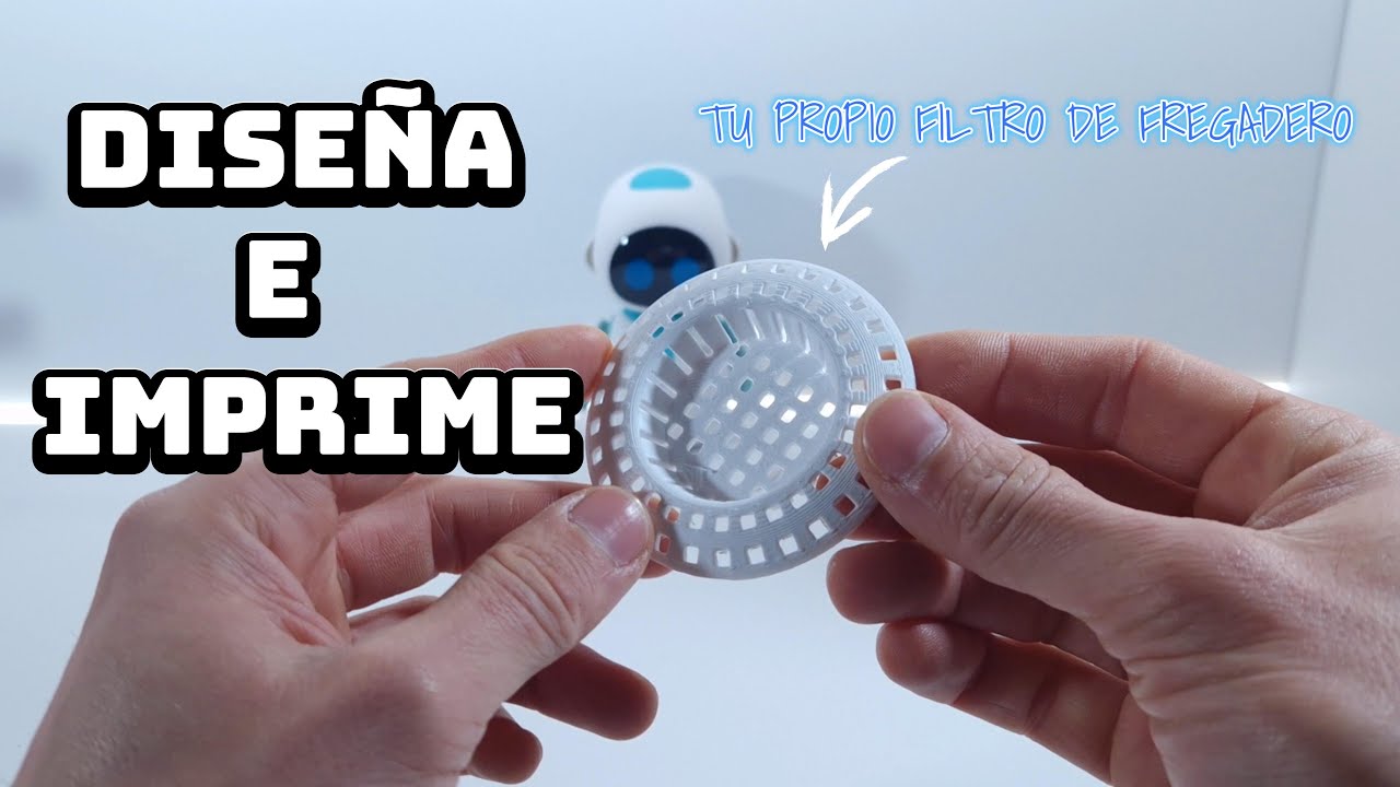 Sencillo filtro de fregadero impreso en 3D… | ENDER 3 V3 KE | - |DISEÑADO EN FUSION 360 |