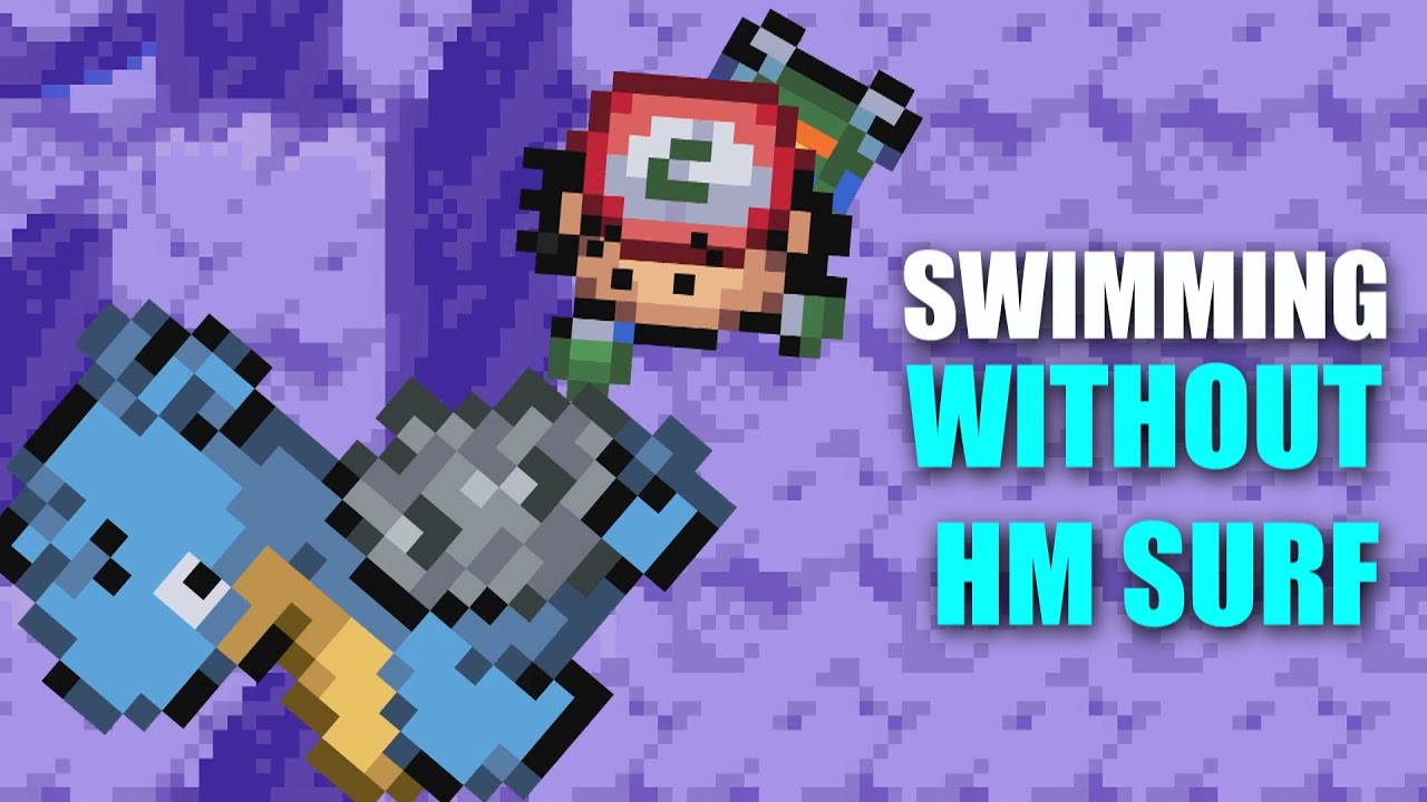Why do FISH Pokemon refuse to swim without HM SURF