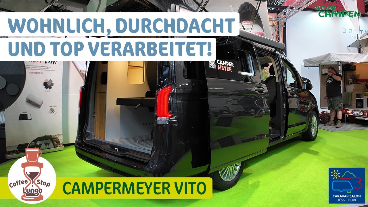 Ein Vito-Ausbau mit Top Verarbeitung und sehr wohnlichem Innenraum von Campermeyer - Caravansalon 24