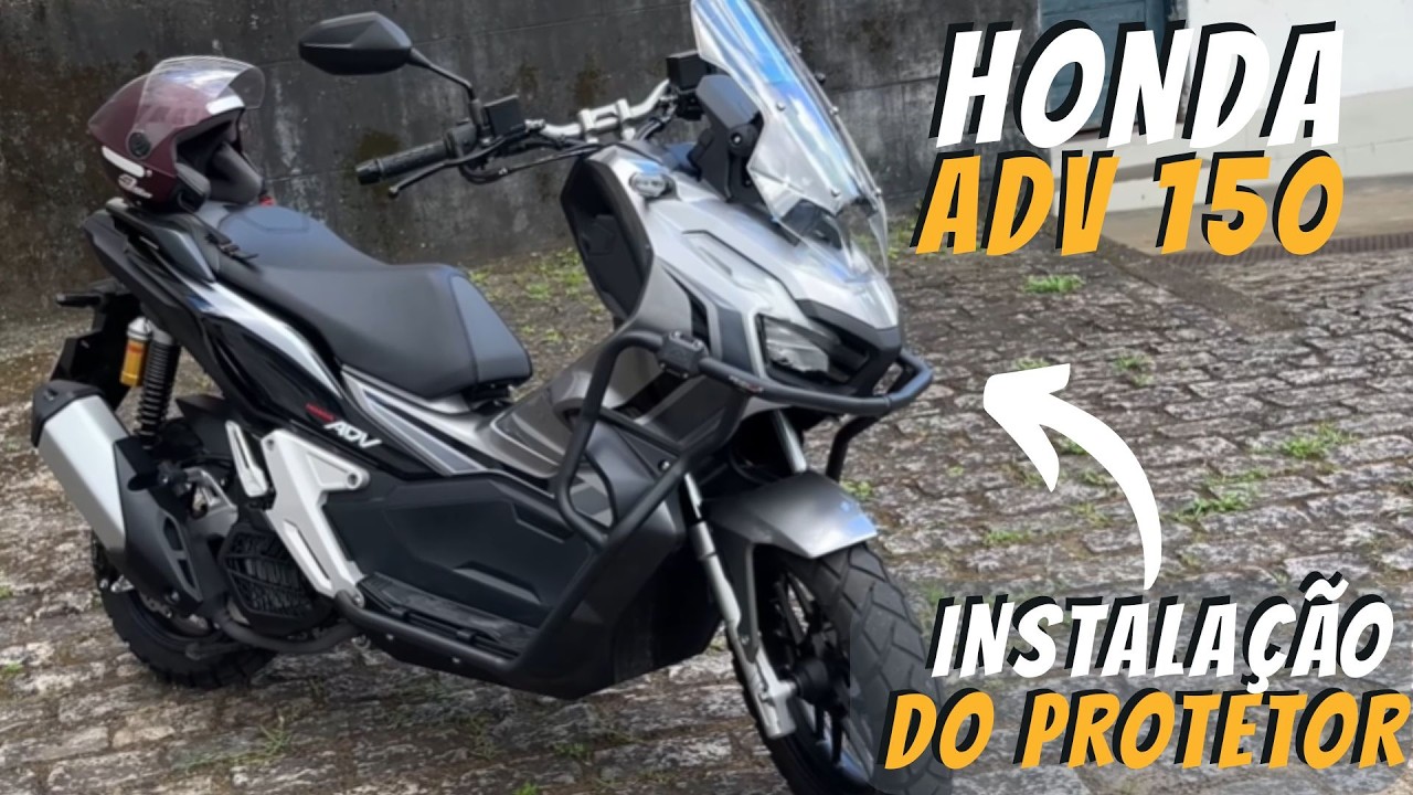 INSTALAÇÃO DO PROTETOR DE CARENAGEM HONDA ADV! *FAÇA VOCÊ MESMO*