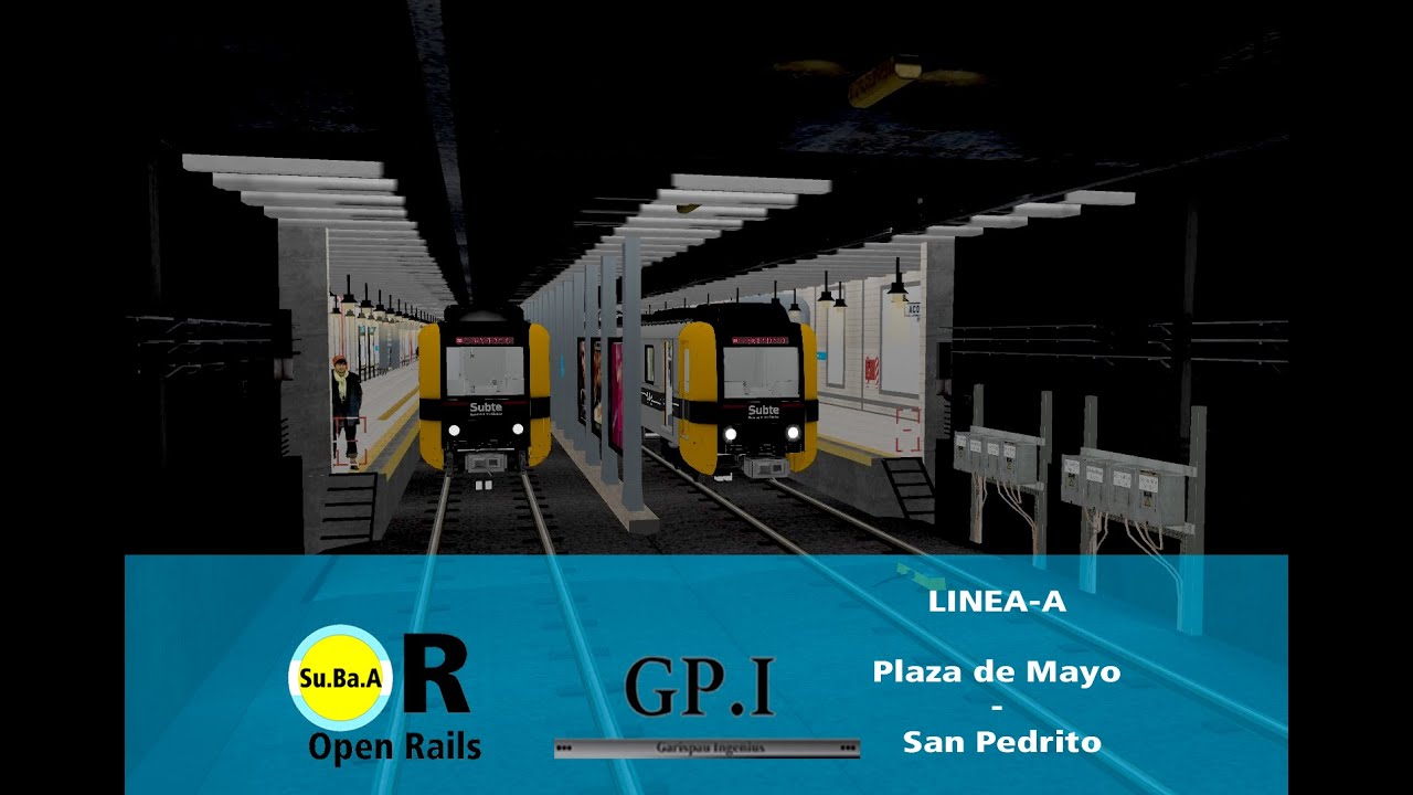 LINEA A - OPEN RAILS - SUBTE DE BUENOS AIRES
