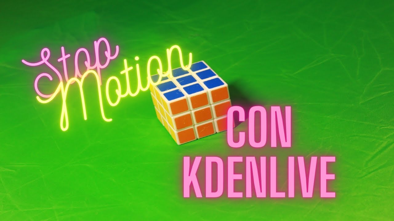 Stop Motion con Kdenlive