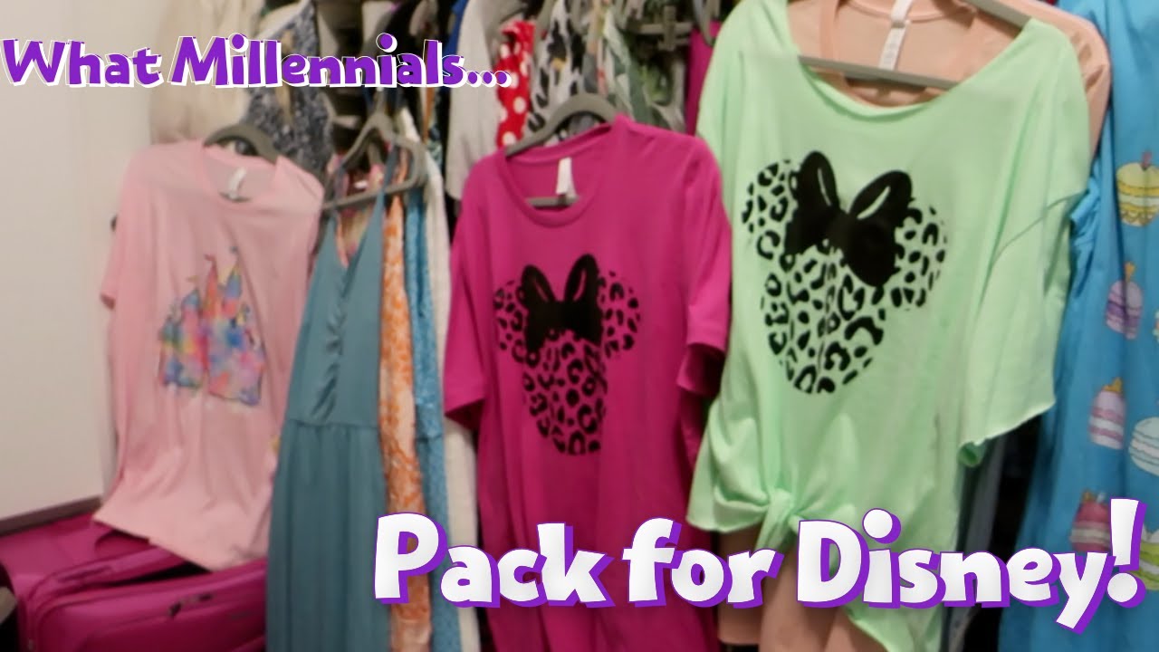 Disney Packing for MOM | What a Millennial Brings to Walt Disney World