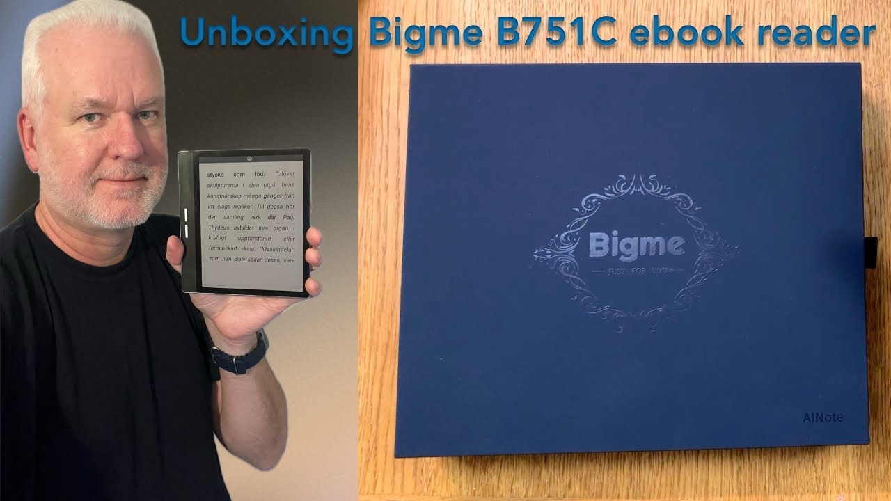 Электронная книга Bigme B751C с цветным экраном 7 дюймов и устройством для записи заметок на элек...