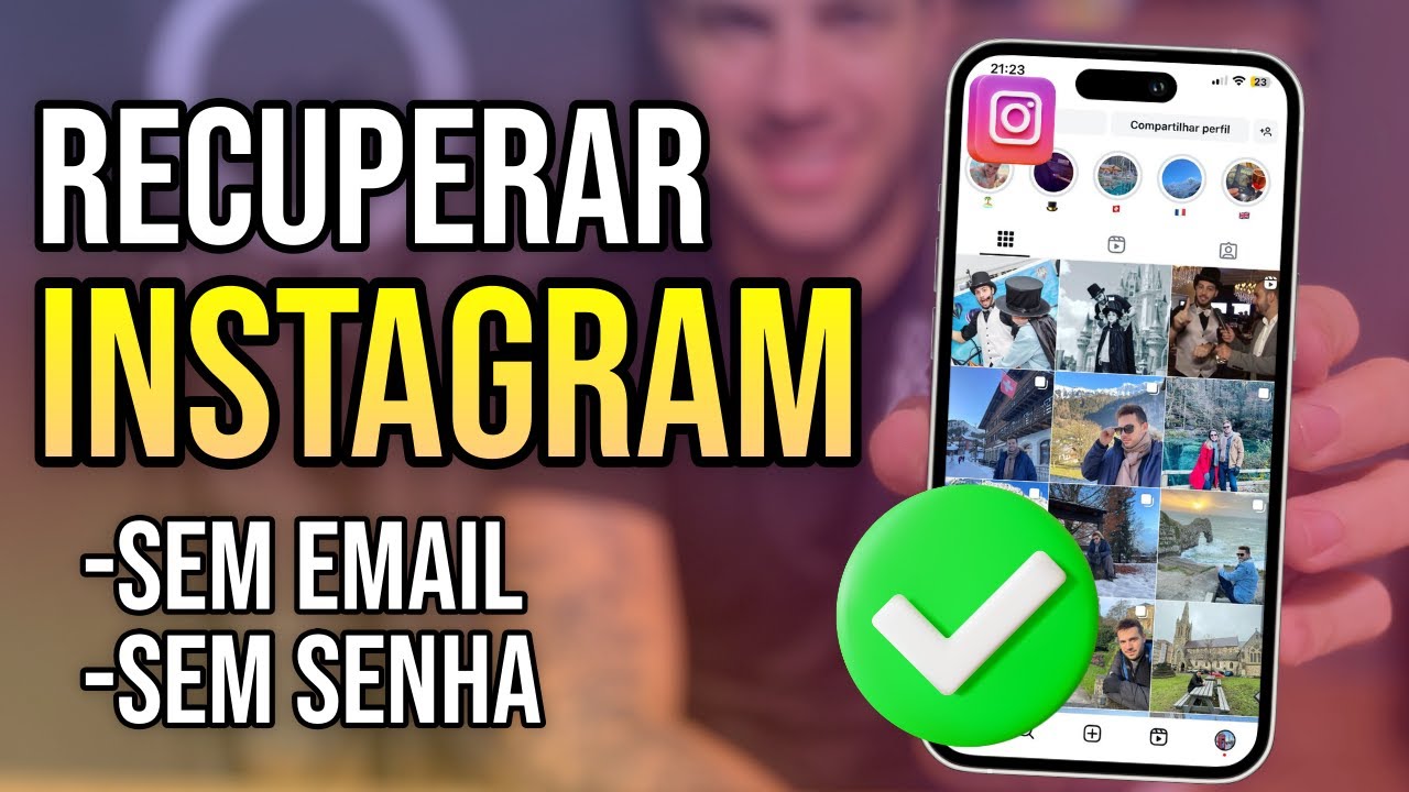 RECUPERAR CONTA DO INSTAGRAM SEM EMAIL, SENHA E NÚMERO – MÉTODO FUNCIONAL 2025