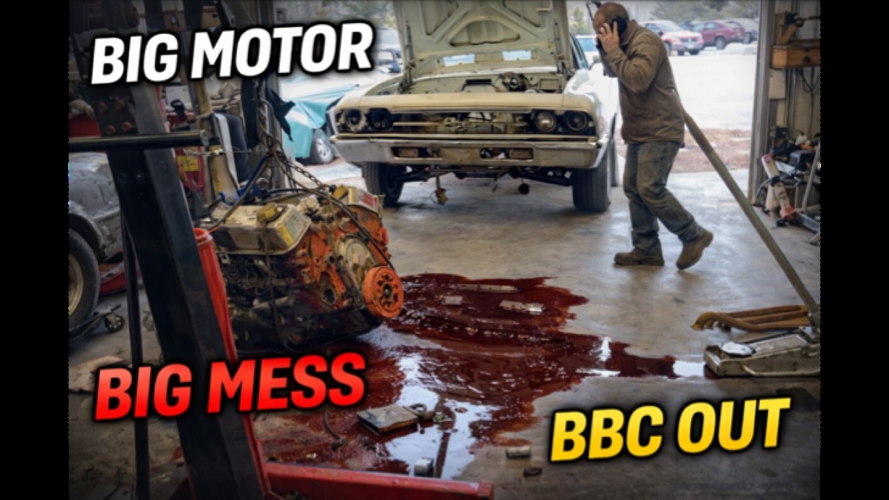 1969 SS Chevelle Rescue Big Block Chevy OUT! What a Mess Let’s Find out What’s Shaking this 427cid