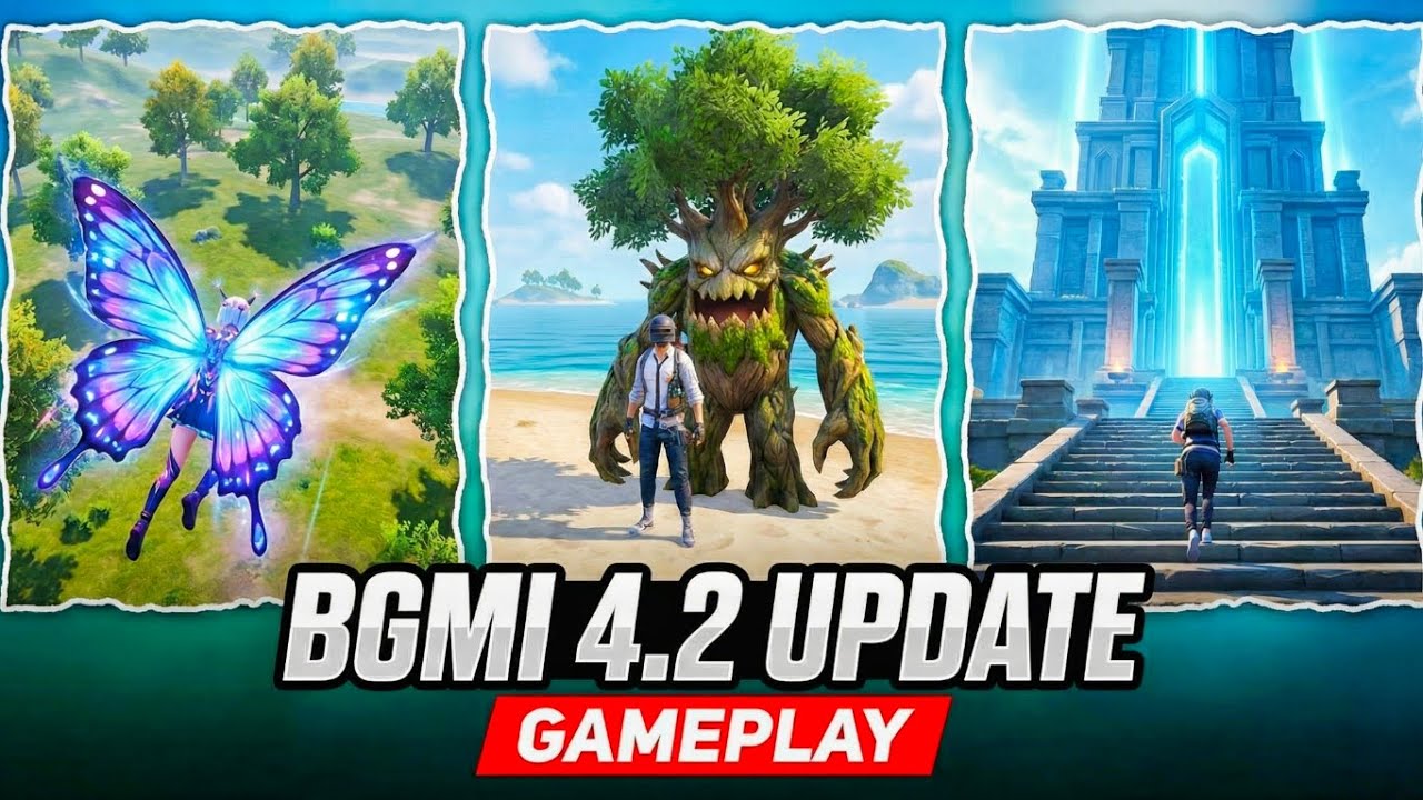 🔥 BGMI 4.2 UPDATE: Primewood Genesis Gameplay! Groot AI, Florawings & New Features