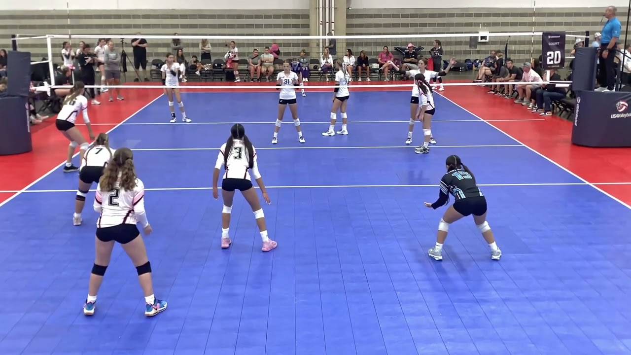2024 USAV Girls Junior National Championships: MSVC 13U Adidas Melanie vs NE Elite 13 Thunder Day 2