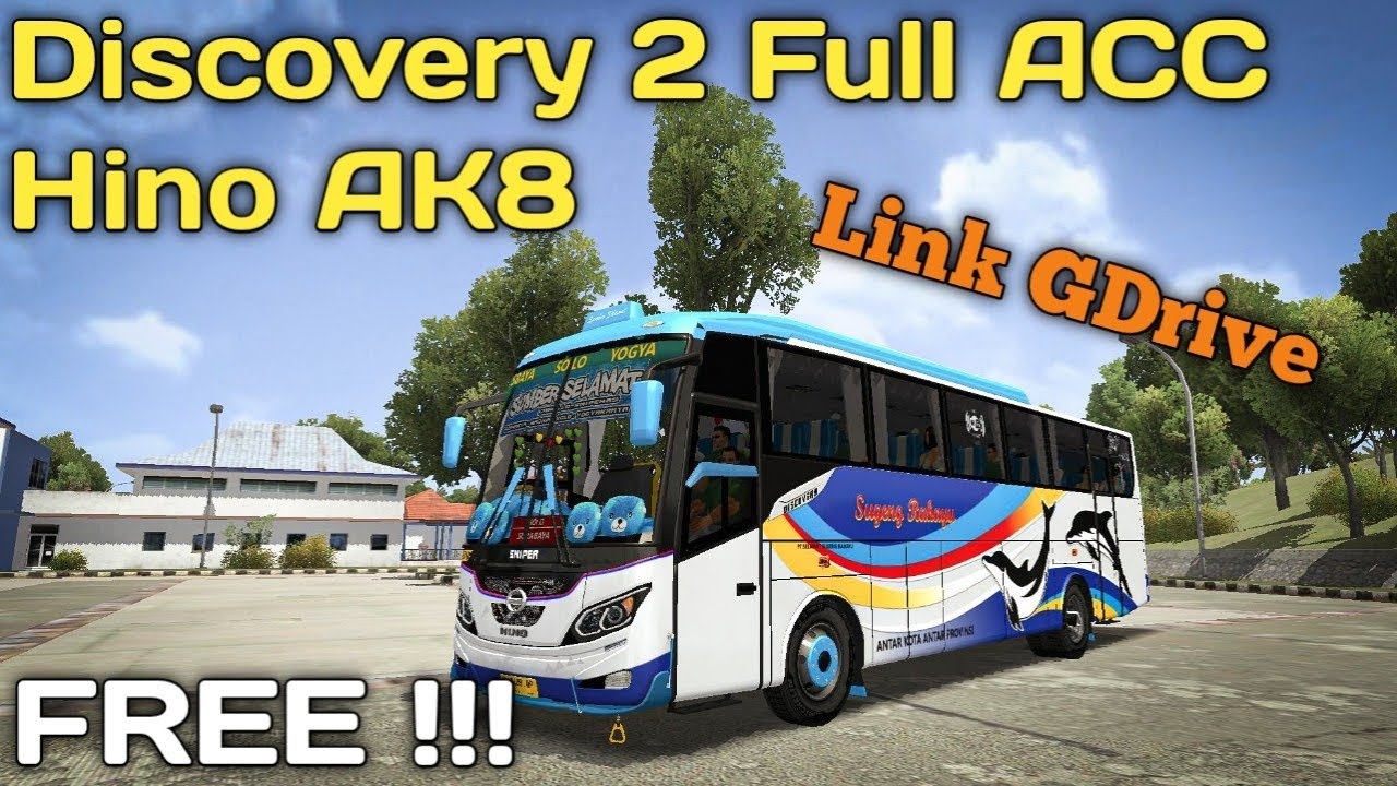 Share! Mod BUSSID Discovery 2 AK8 Full ACC No Password! Free! Terbaru!