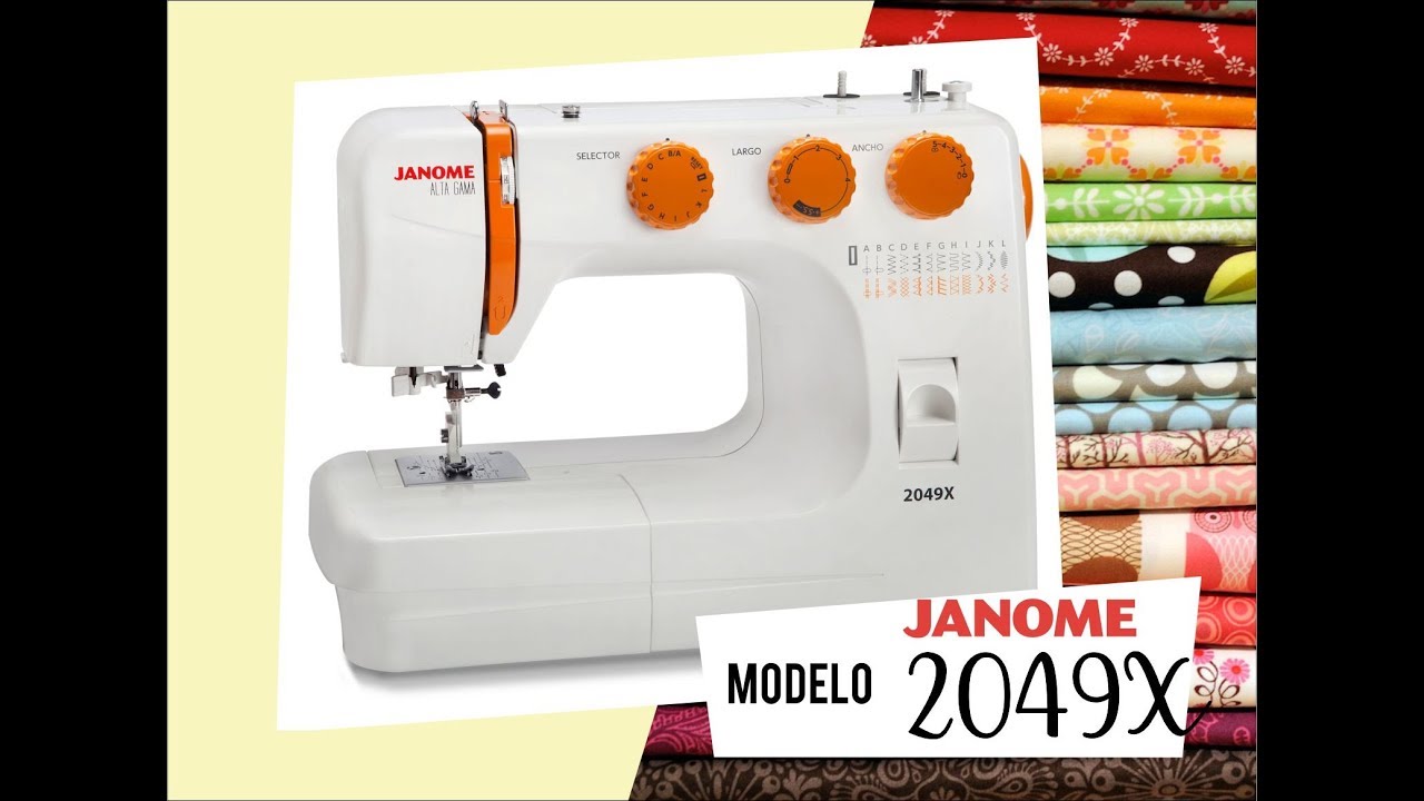 Janome Alta Gama - Cómo usar tu 2049x