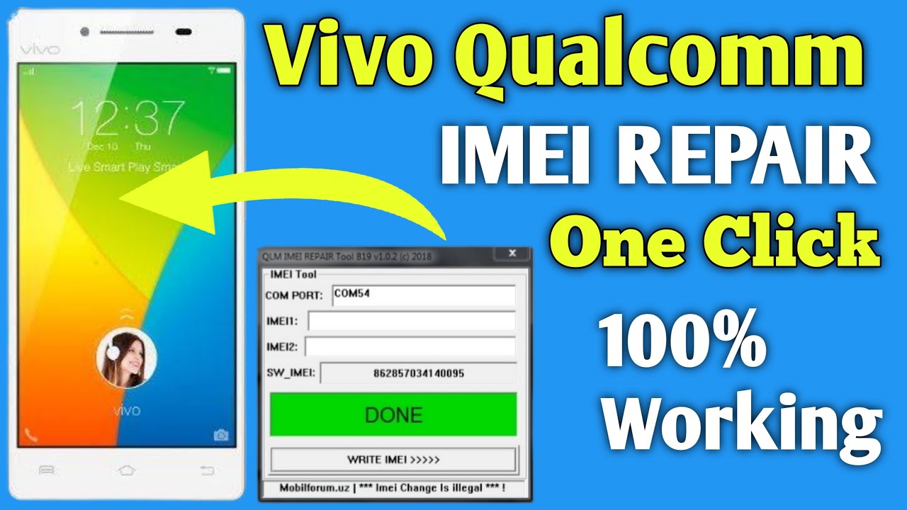 All Vivo IMEI Repair Qualcomm Easy Method || Vivo Y51l imei Repair One Click 100% Working |||