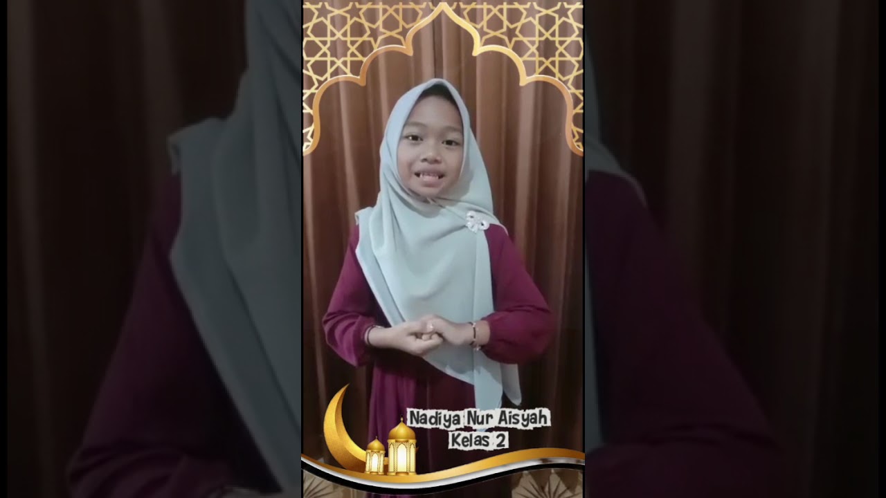 Cahaya Ramadhan Kultum Menjelang Berbuka Puasa bersama SDN 2 Sambirata  oleh Ananda Nadiya Nur A
