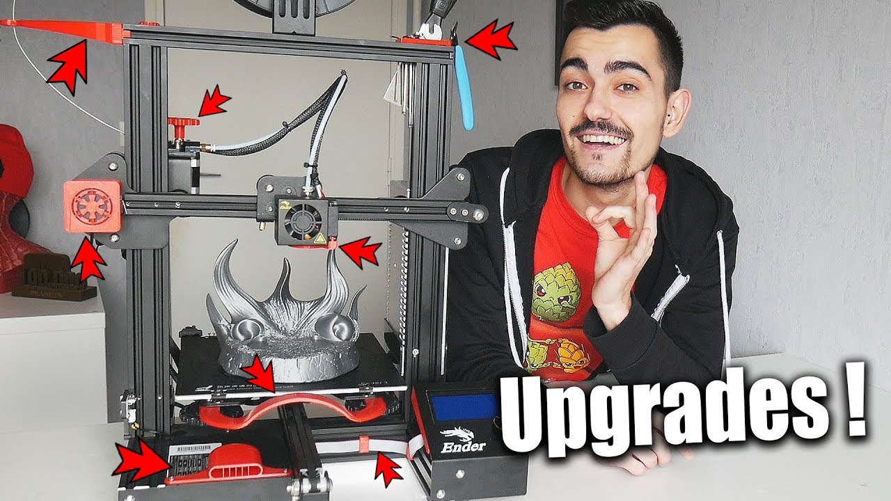 AMÉLIORATIONS SIMPLES POUR SON IMPRIMANTE 3D ! (Creality Ender 3)