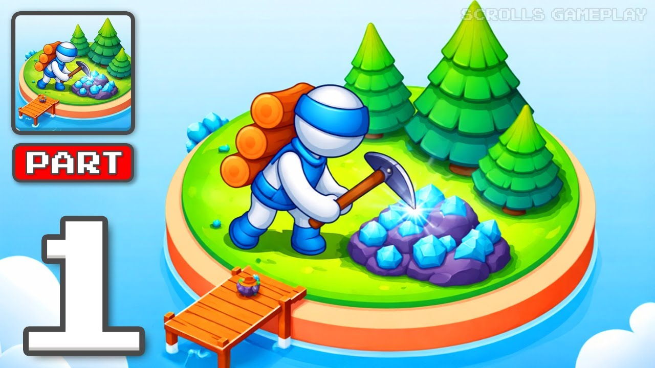 Survival Island: Build & Craft - Gameplay Walkthrough Part 1 - Island Life Begins (iOS, Android)