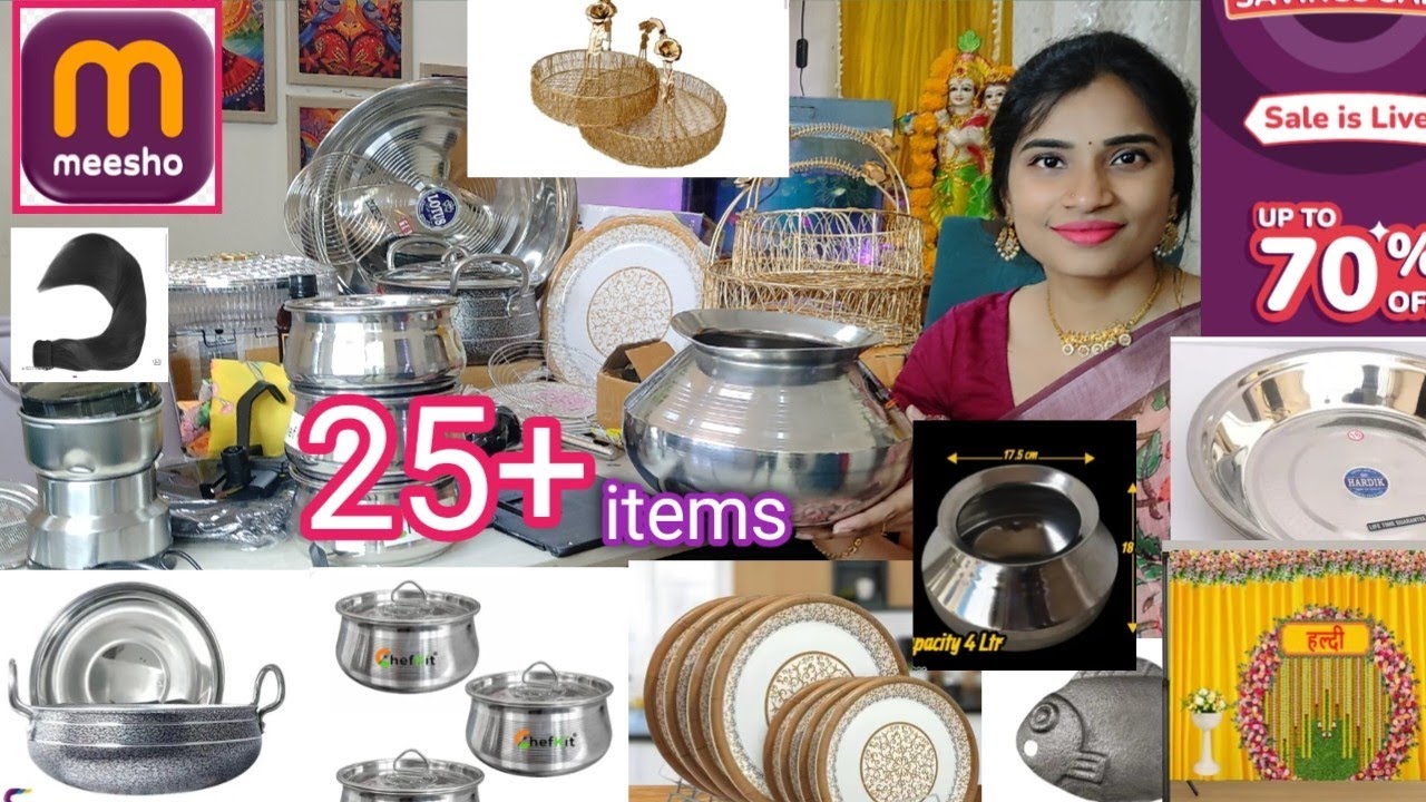 Meesho maha sale🔥25+ kitchen useful items 😍🔥 మన ఆడవాళ్ళందరికీ బాగా నచ్చాయి ఐటమ్స్ 😍🔥@meeshoapp 