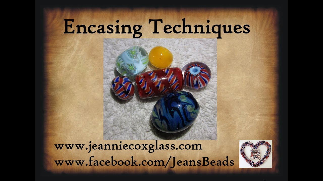 Lampwork Bead Encasement Tutorial by Jeannie Cox