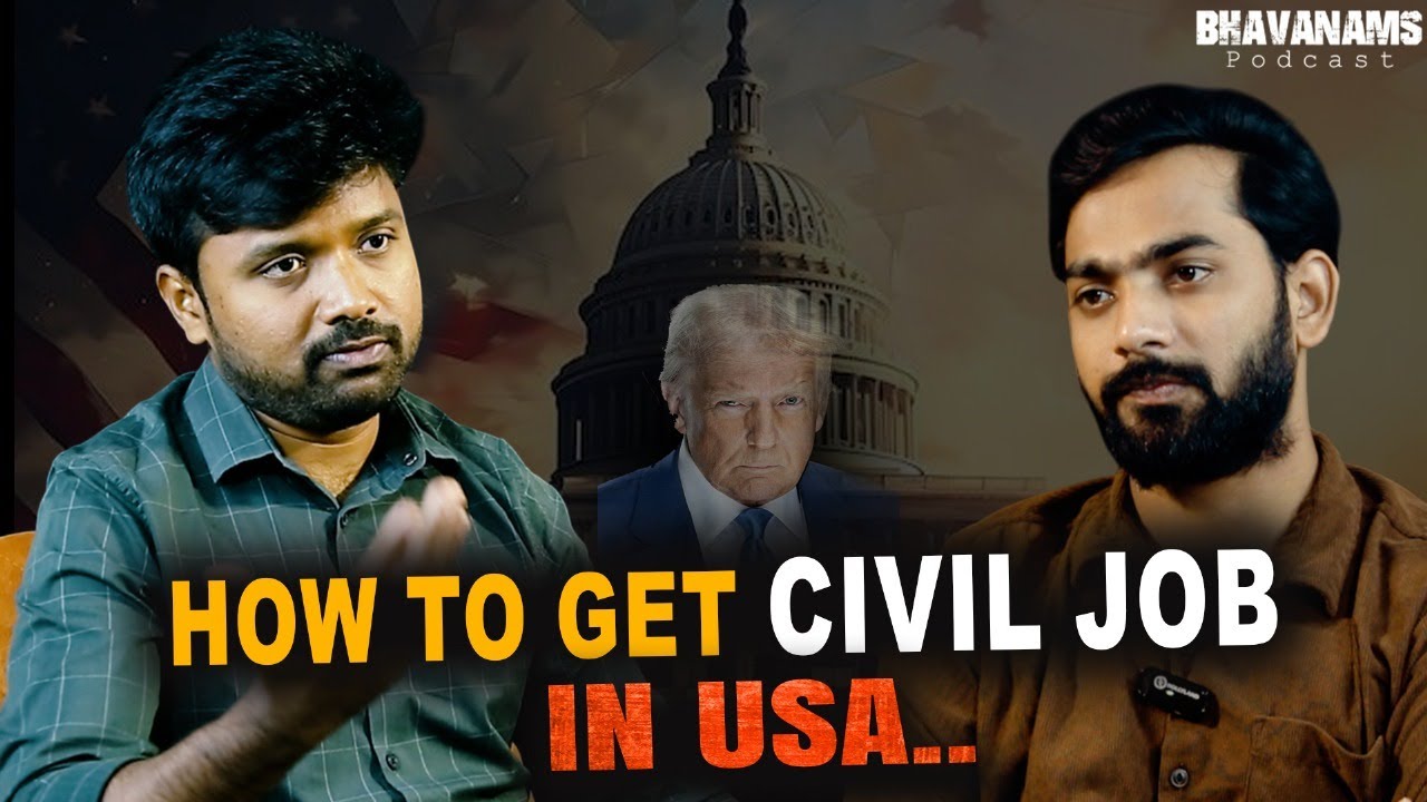 How to Get Civil Job in USA | FE Exam | US studies | Civil Softwares | Bhavanams Podcast