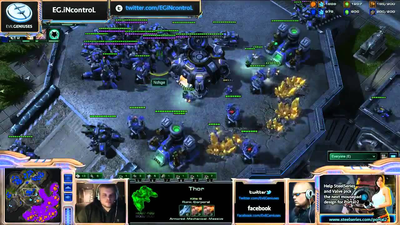 Destiny, INcontroL, CatZ, Major, and CombatEx on skype (Part 2)