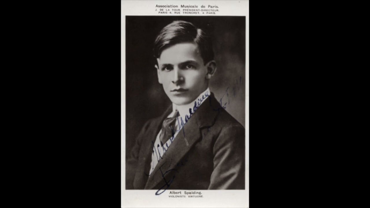 Albert Spalding - Barber Violin Concerto Premiere Feb 7, 1941 Live Broadcast E. Ormandy, Phil. Orch