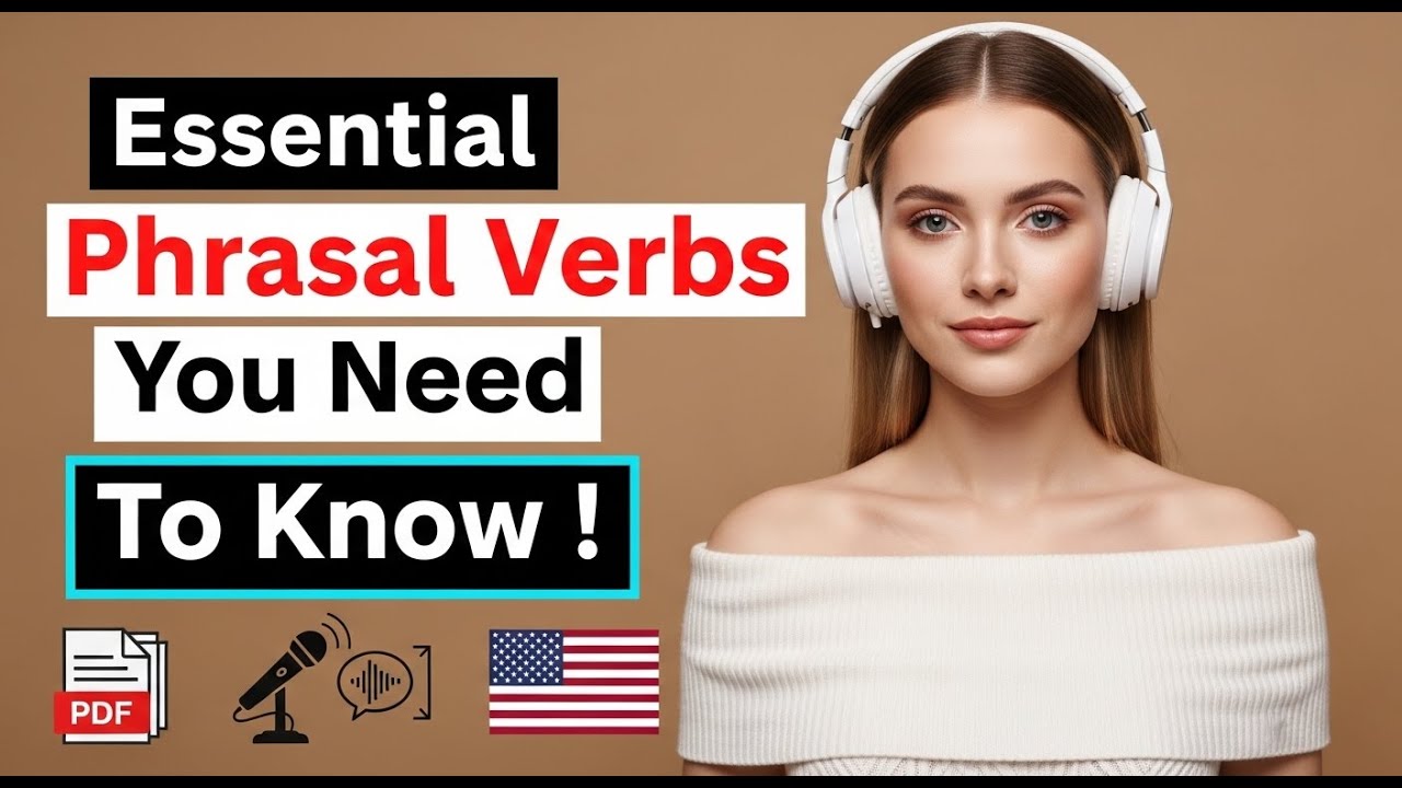Speak English Naturally with Phrasal Verbs   Daily Listening & Speaking Practice
