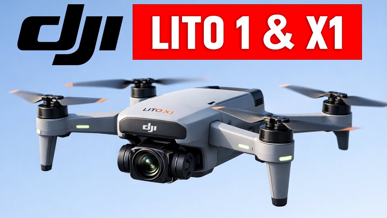 DJI Lito 1 и X1 &mdash; официально подтвержденные характеристики, цена и дата выпуска!
