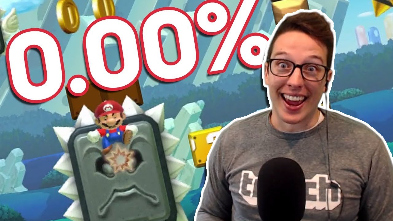 Clearing 0.00% Levels Before MARIO MAKER 2 COMES OUT!!!