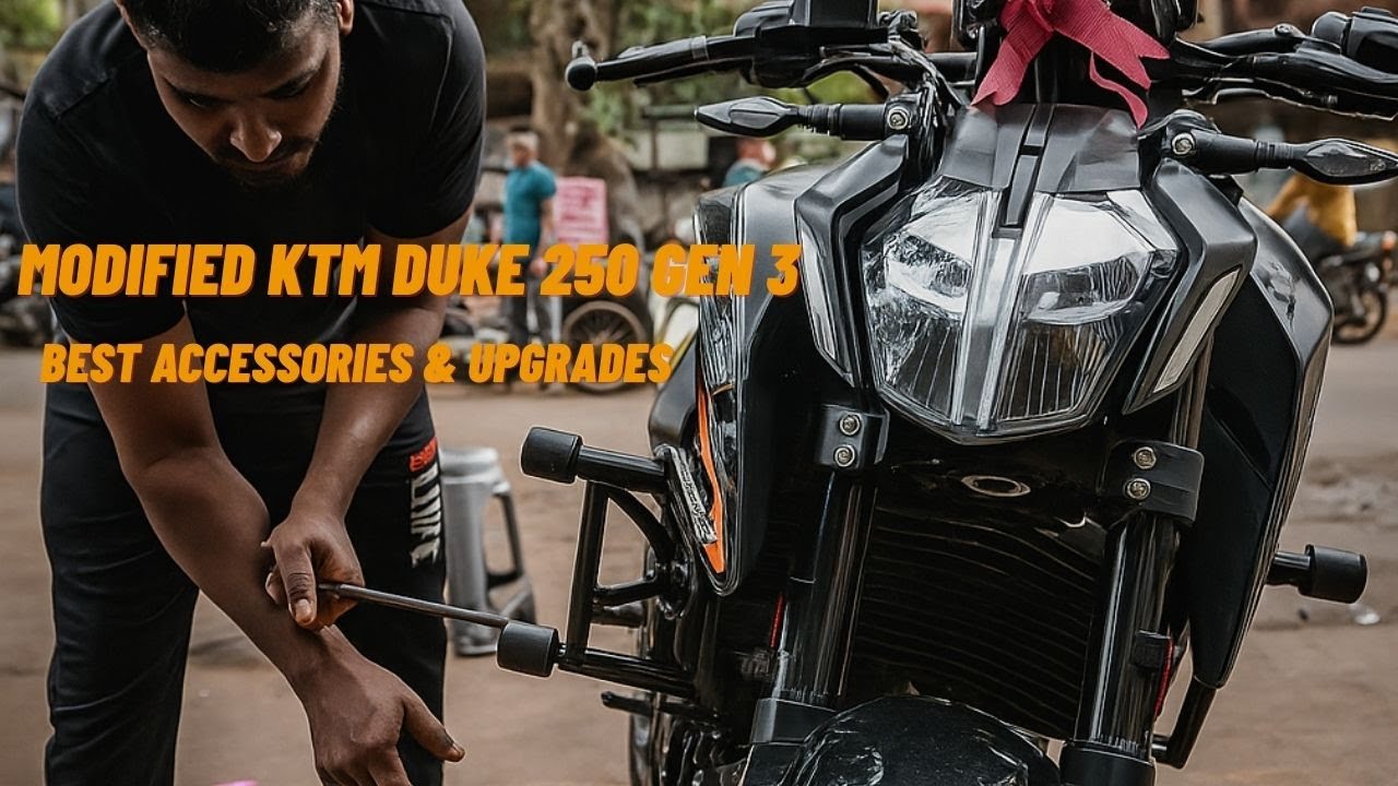 Modified KTM Duke 250 Gen 3 | Best Accessories & Upgrades