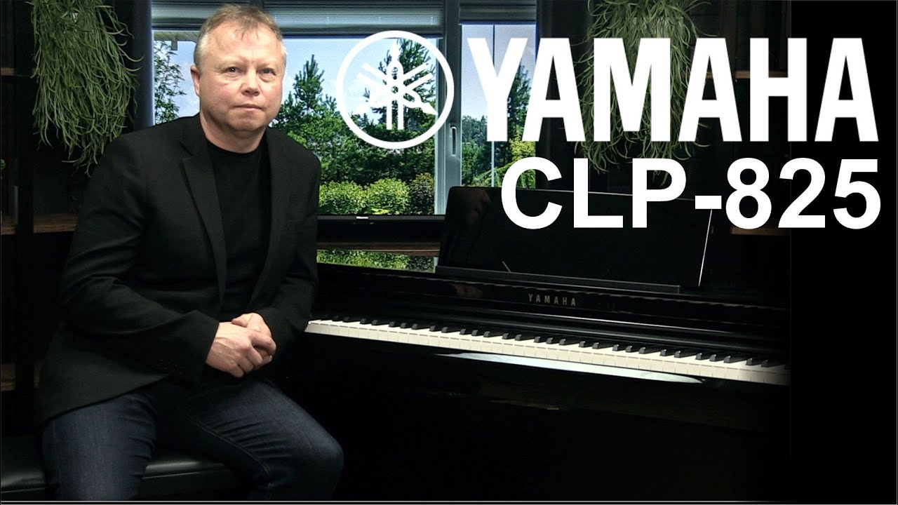 Yamaha Clavinova CLP825 | Полная демонстрация и руководство для покупателя