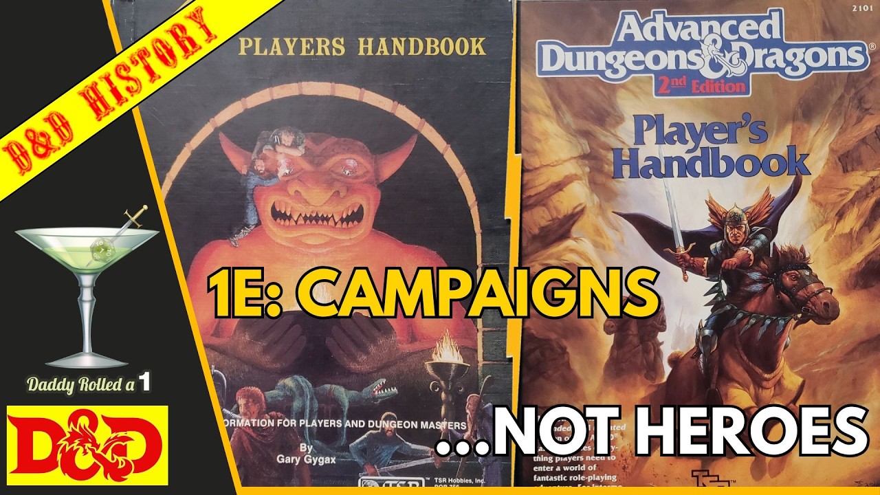 🎲🐉When D&D Was About Campaigns, Not Heroes