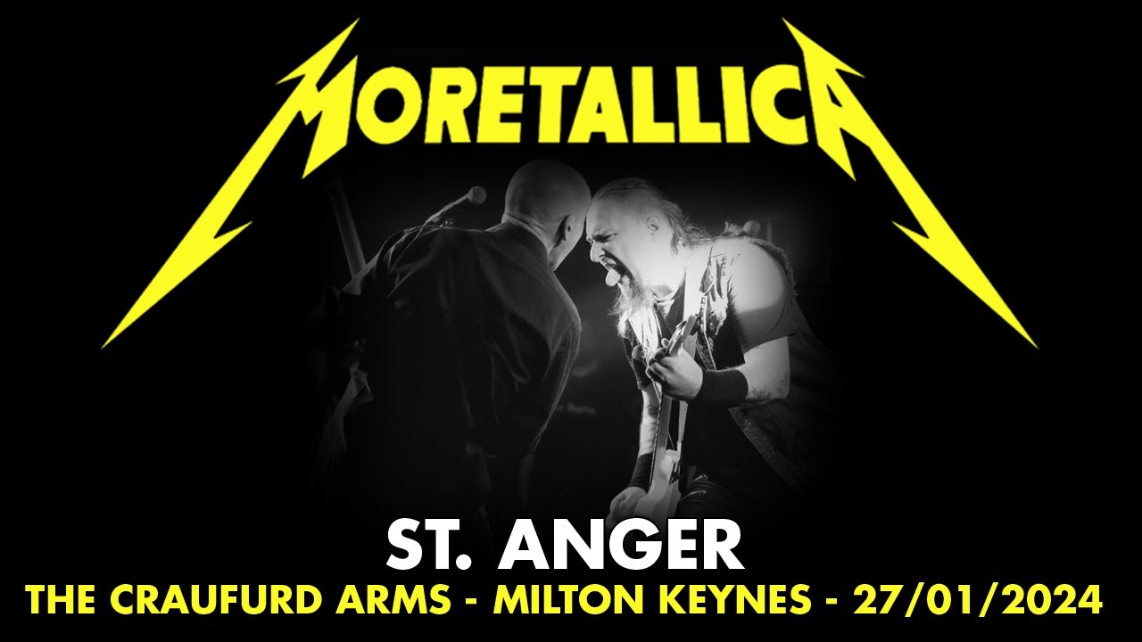 St. Anger - Metallica cover by Moretallica - Live at The Craufurd Arms, Milton Keynes - 27/01/2024