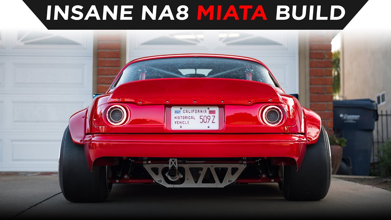 INSANE NA8 MAZDA MIATA BUILD | #TOYOTIRES | [4K]