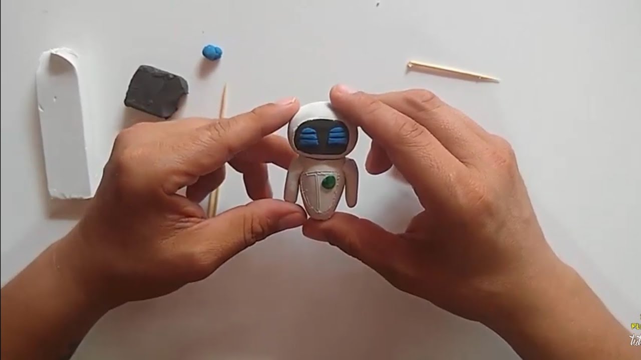 Tutorial paso a paso Eva  de la película wall.e