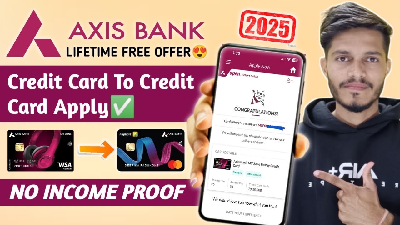 How To Apply Axis Bank Credit Card To Card | Axis Bank My Zone Credit Card | Flipkart Credit Card