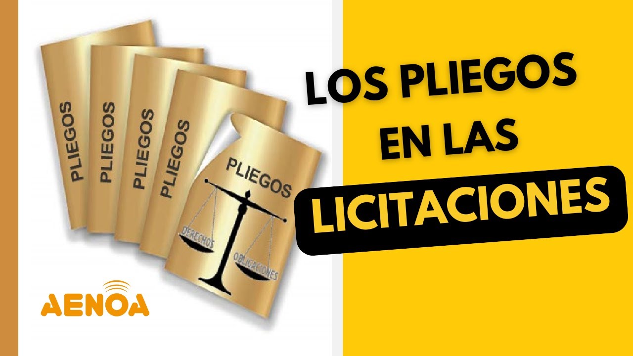 Los Pliegos en las Licitaciones