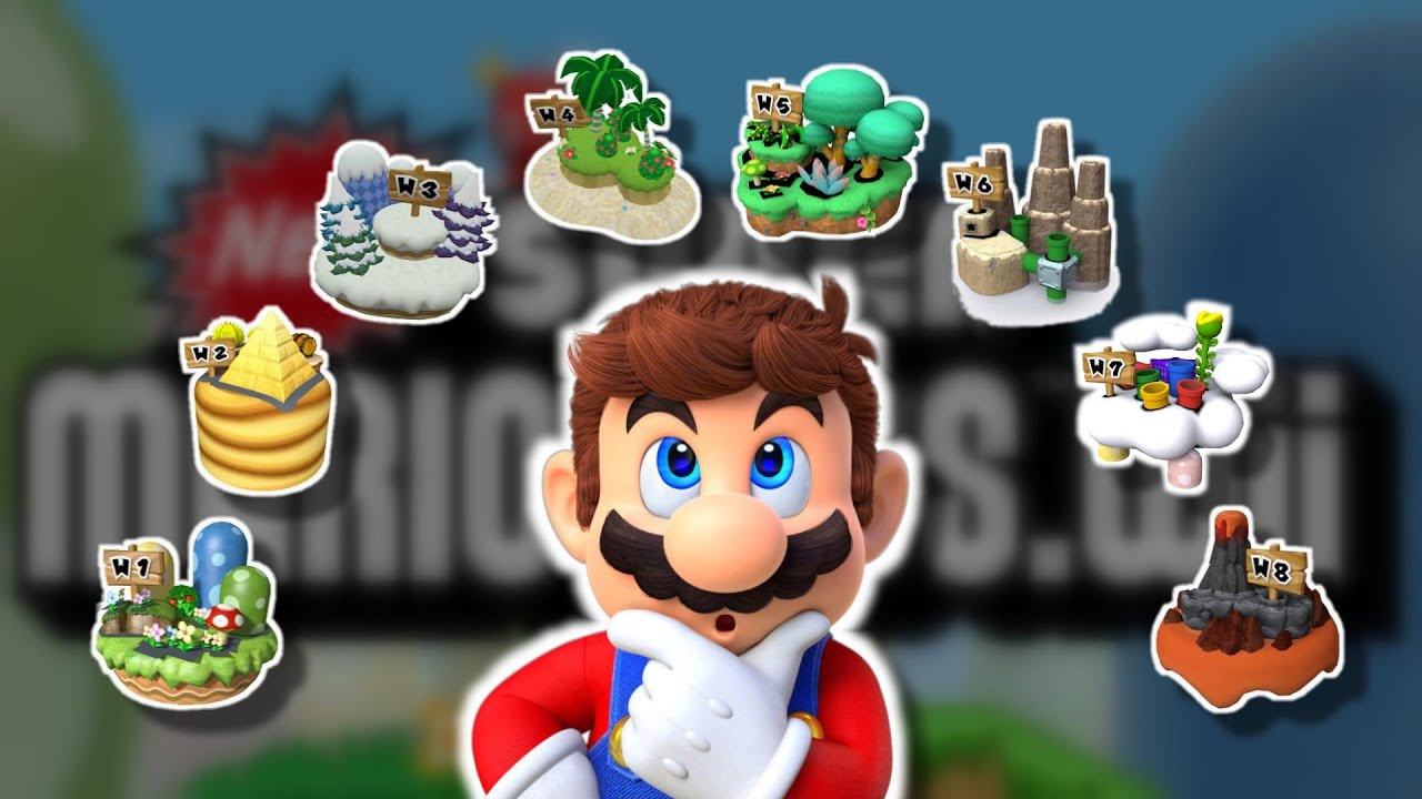 Рейтинг КАЖДОГО мира в New Super Mario Bros. Wii
