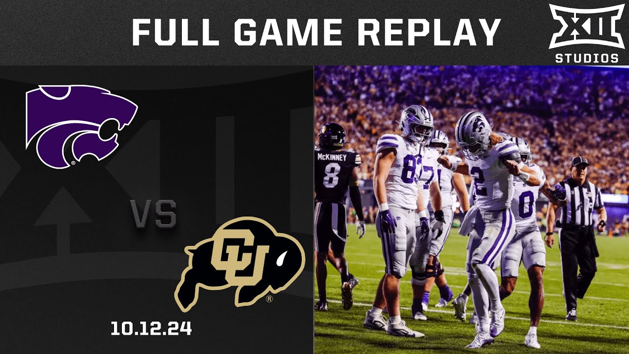 Kansas State vs. Colorado (10.12.24) Full Game Replay | Big 12 Football