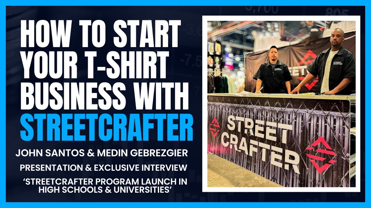 How To Start Your T-Shirt Business From Home With Streetcrafter