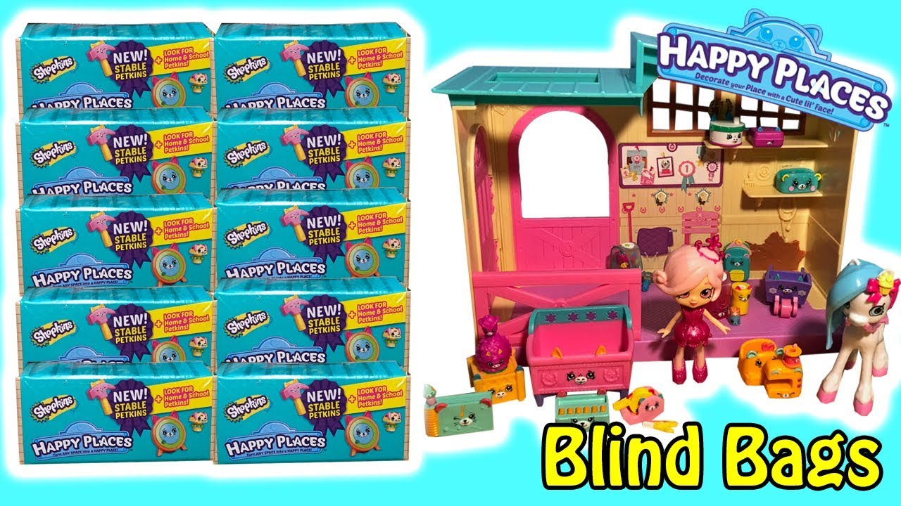 Happy Places Season 4 Blind Bags Surprises With All New Horse Stable Petkins At Happy Stables