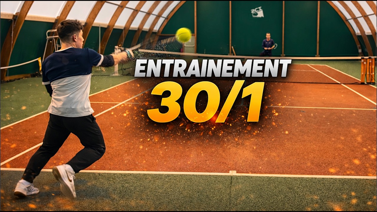 Entraînement tennis | Exercice de finition de points 30/1