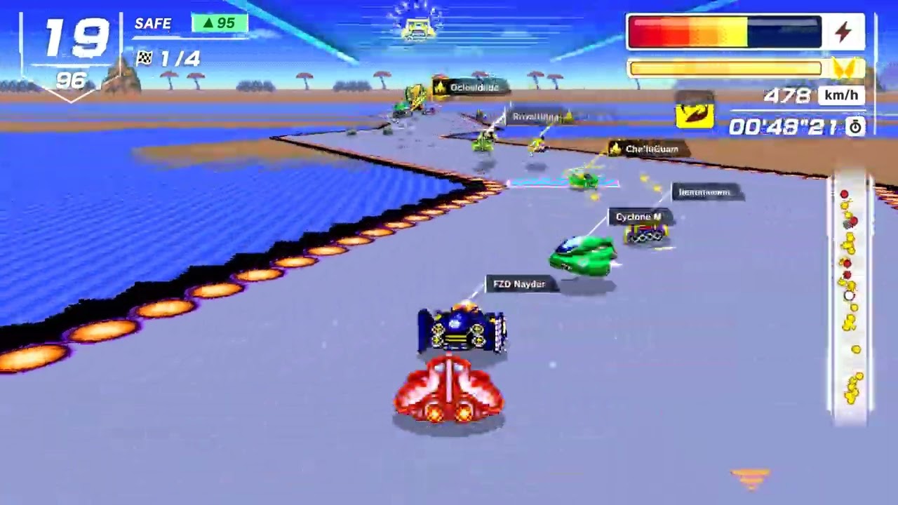 F-Zero 99 - Новый секретный трек - Big Blue + Red Canyon (Remix)
