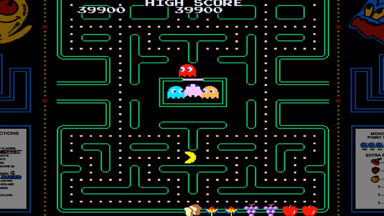 Pac Man Plus Remastered Classic Mode VERTICAL SCROLLING By NotGrayGaming PACMAN BROWSER HACK CLONE M