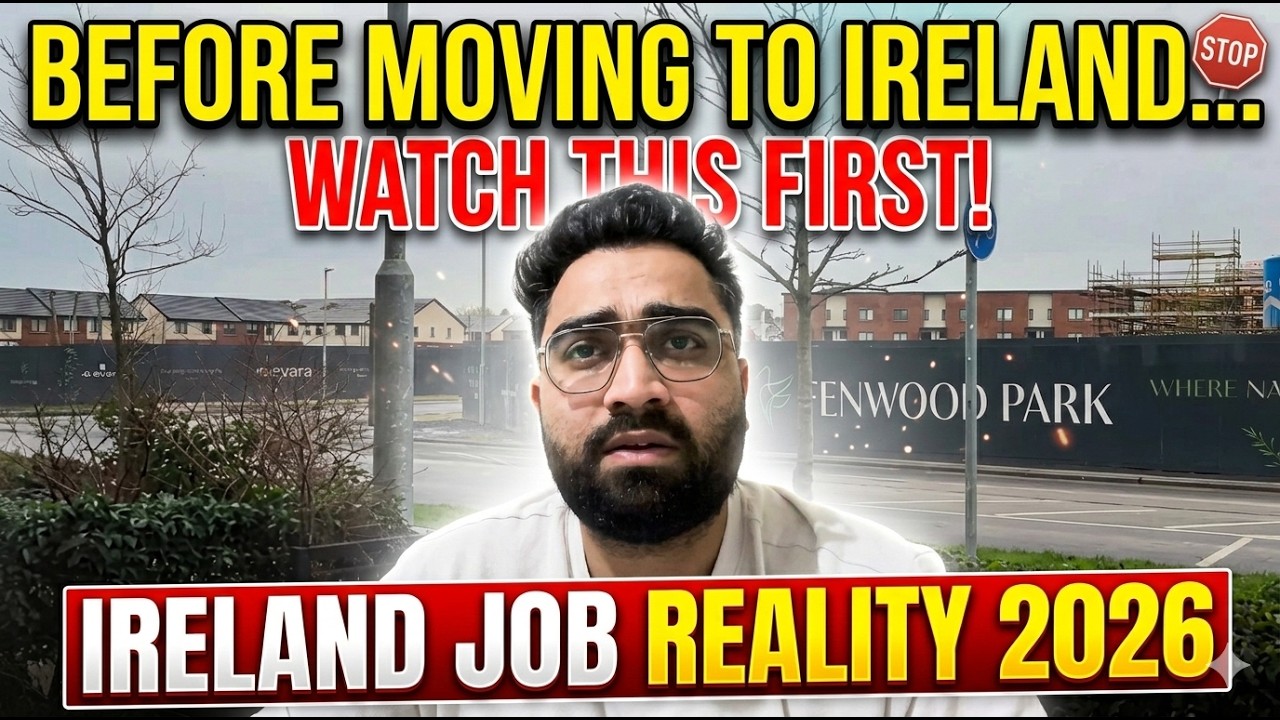 🇮🇪-Vlog-6 | 👉 Before Moving to Ireland — Watch This First ❗ | Ireland Job Reality 2026